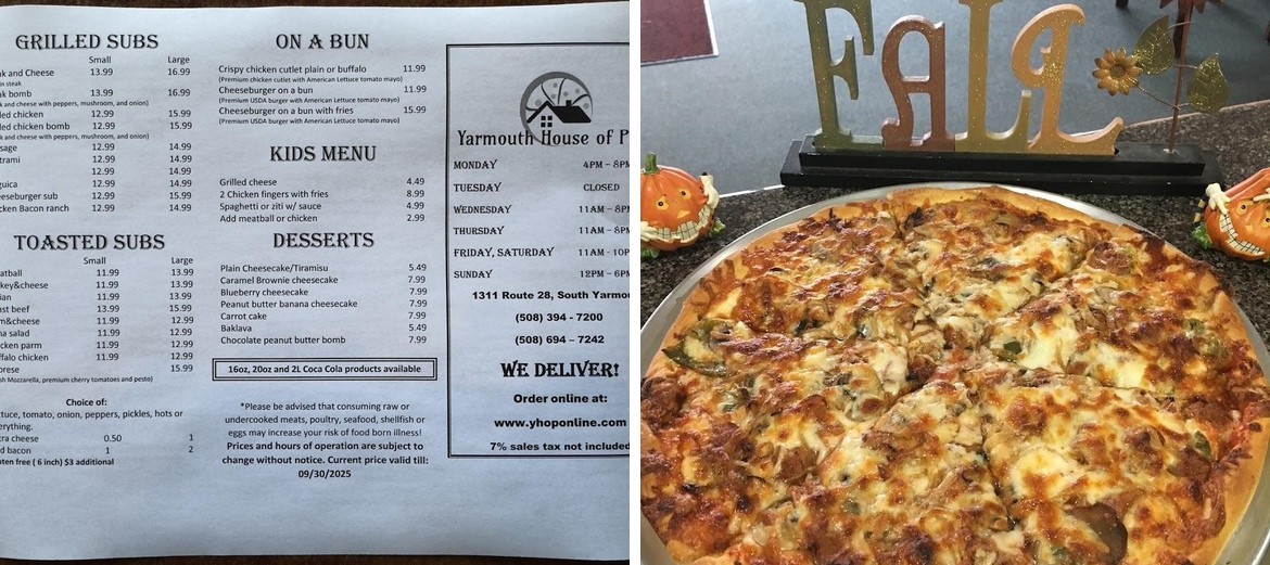 Yarmouth House of Pizza