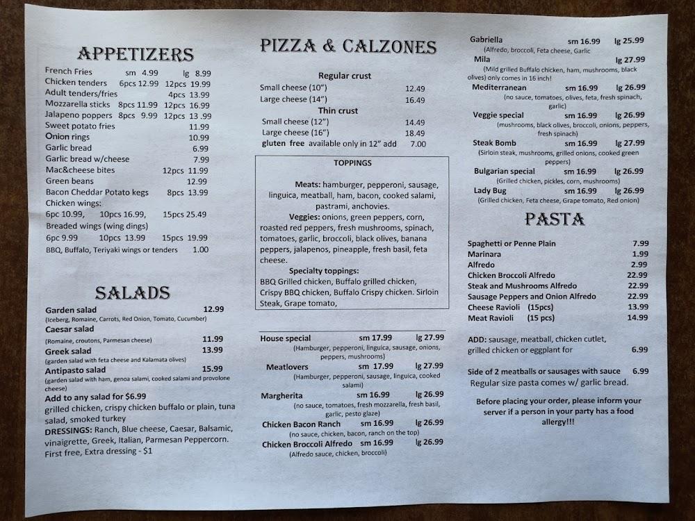 Yarmouth House of Pizza House Special Small